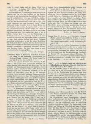 312 [Rezension] Stier, Josef, Luthers Glaube und Theologie in den Schmalkaldischen Artikeln