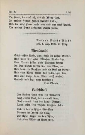 Rainer Maria Rilke