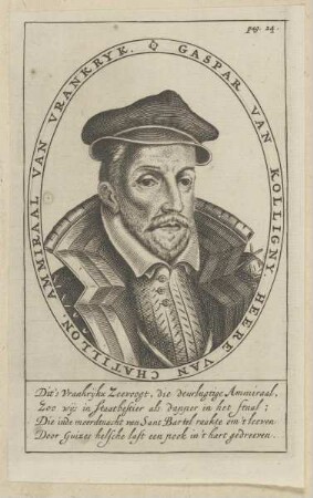 Bildnis des Gaspar van Kolligny