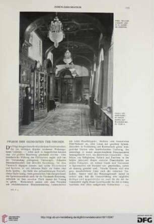 Pflege des gedeckten Tee-Tisches