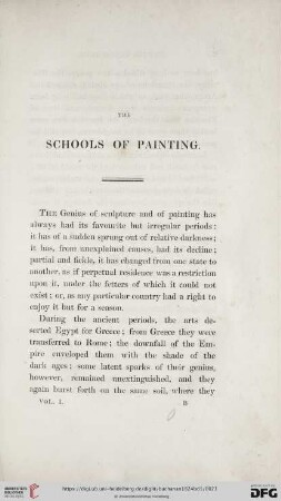 The schools of painting