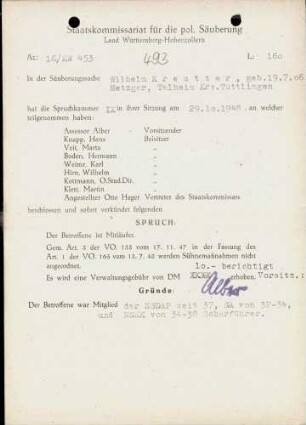 Kreutter, Wilhelm