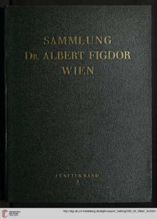 Band 1,5: Die Sammlung Dr. Albert Figdor, Wien: Kästchen und Schachteln des 14. - 16. Jahrhunderts, Kästchen aus Metall, Glocken, Mörser, Bronzegerät des Mittelalters, Bronzeplatten von Epitaphien, Wappen und Totenschilder