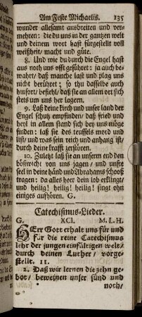 Catechismus-Lieder; Von den zehen Geboten.