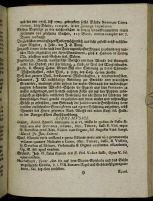 Libri Mvsici.