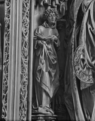 Mittelschrein — Heiliger Petrus — Heiliger Stephanus