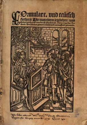 Formulare und teütsch Rethoric wie man einem iegclichen was stadts würde und eren der ist schreiben sol