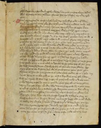 Papst Martin IV. an Karl, König von Sizilien, 1282