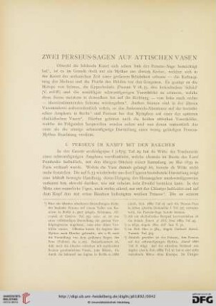 7: Zwei Perseus-Sagen auf attischen Vasen