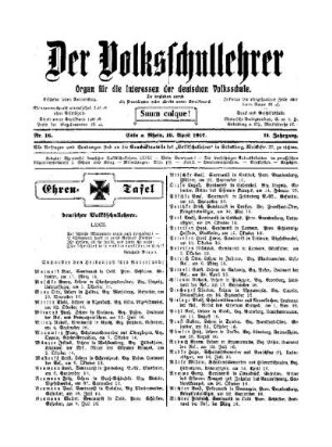 Ehren-Tafel deutscher Volksschullehrer : LXXIII.