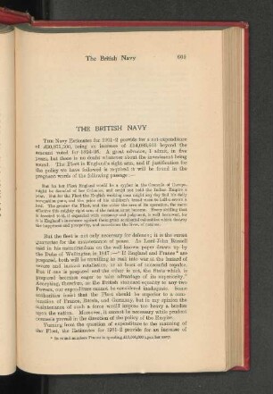 The British Navy.