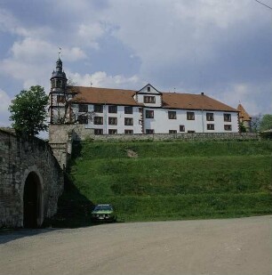 Schmalkalden. Schloß Wilhelmsburg. Südseite von Süden