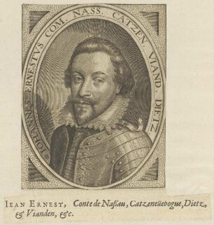 Bildnis des Iean Ernest, Graf von Nassau