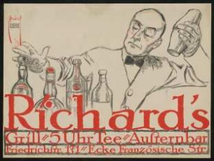 Richard's Grill. Barkeeper
