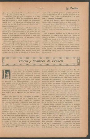 Tierra y hombres de Francia