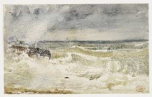 Hohe See bei Trouville