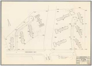 Bebauungsplan Südgelände Vorarlberger Damm Gruppe, Berlin-Schöneberg: Lageplan 1:1000