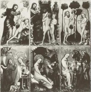 Grabower Altar, Außenseite des rechten inneren Flügels
