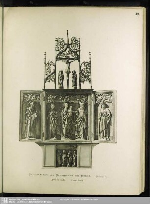 Flügelaltar Aus Neukirchen Bei Borna. 1500-1510
