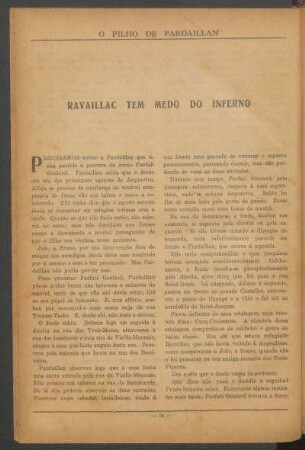 Ravaillac tem medo do inferno
