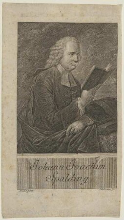 Bildnis des Johann Joachim Spalding