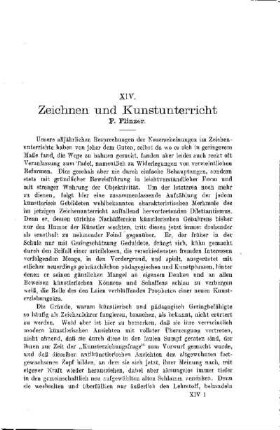 Zeichnen und Kunstunterricht