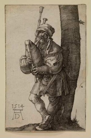 Der Dudelsackpfeifer