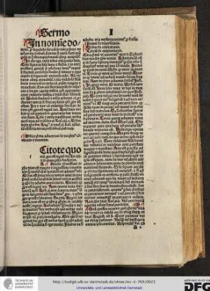 Dominica prima adventus sermo primus communis et devotus.