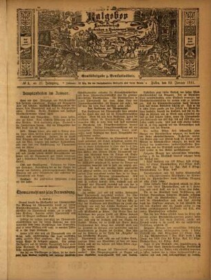 Ausgabe vom Sonntag, den 29. Januar 1911.