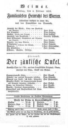 Familienleben Heinrichs des Vierten