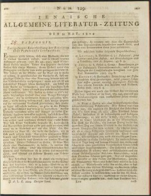 Num. 129. Den 30. May 1804