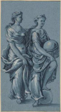 Allegorische Gestalten von Gebrauch und Kunst
