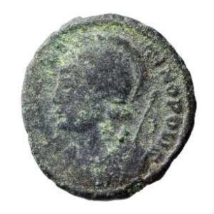 Münze, Follis, Aes 3, 306 - 337 n. Chr.