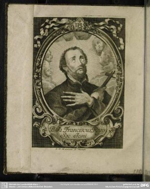 B. Jo. Franciscus Regis Soc. Jesu