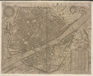 Stadtplan von Florenz