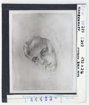 Albrecht Dürer: Knabenkopf. London, British Museum