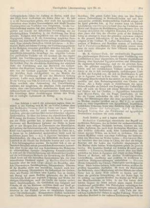 611-613 Der Leidener internationale Kongreß für Religionsgeschichte