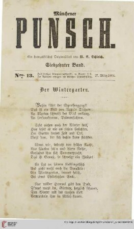 Nro. 13 (27. März 1864)