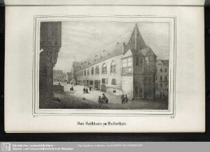 Das Rathhaus zu Halberstadt