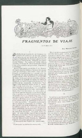 Fragmentos de viaje