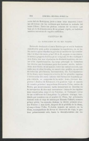 Capítulo III. La navegacion en el rio Palena