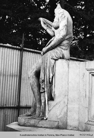 Veritas (die sich der Kunst zeigt) - Demidoff-Denkmal, Det.: Veritas (die sich der Kunst zeigt)
