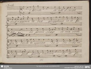 Recitativo: Alcide io dell'Olimpo messaggiera
