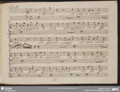 Recitativo: Alcide io dell'Olimpo messaggiera