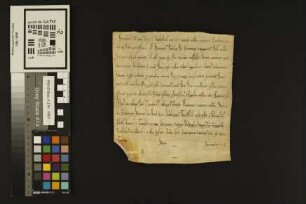 Mainz (Mariengreden): Indulgenzbrief des Bischofs Rudolph von Konstanz zur Wiederherstellung des Liebfrauenstifts