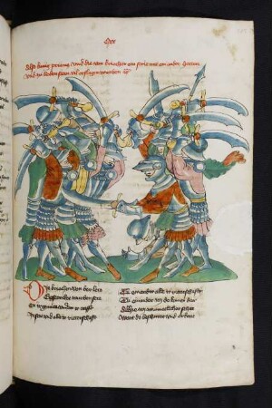 Kampf zwischen Griechen und Trojanern