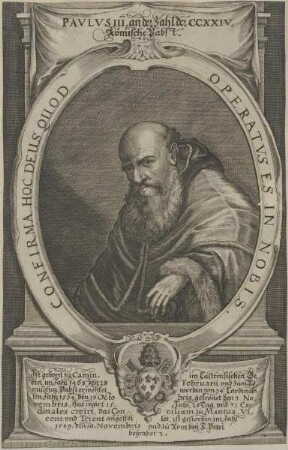 Bildnis von Papst Pavlvs III.