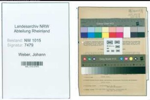 Entnazifizierung Johann Weber , geb. 22.02.1892 (Angestellter)