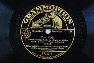 Der Nöck : (Komm wieder Nöck, du singst so schön); II. Teil / Musik: Loewe - Text: A. Kopisch