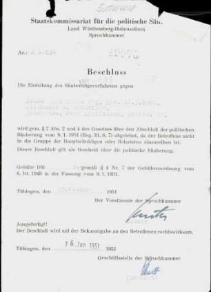 Homberg, Franz